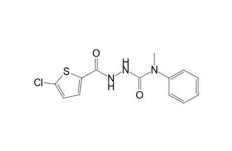 4-Phenyl-4-methyl-1-(5-chlorothiophene-2-carbonyl)semicarbazide