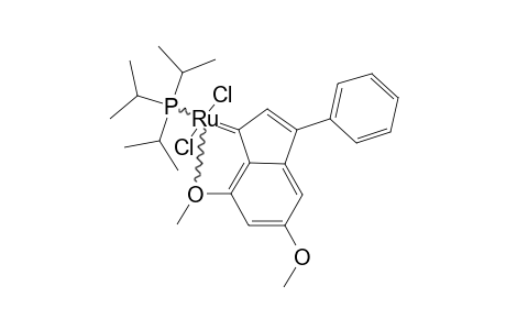 RUCL2[P(IPR)3](=C-CH-C(PH)-3,5-DIMETHOXYPHENYL);MAJOR-PRODUCT