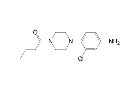 1-[4-(4-amino-2-chlorophenyl)piperazin-1-yl]butan-1-one