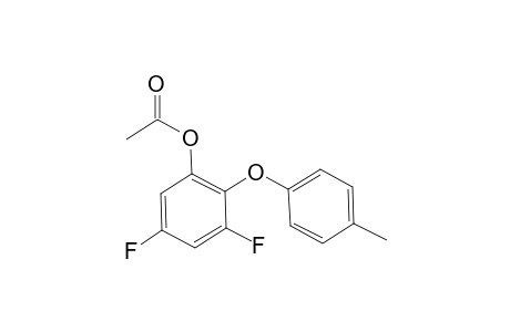3,5-Difluoro-2-(4-methylphenoxy)phenyl acetate