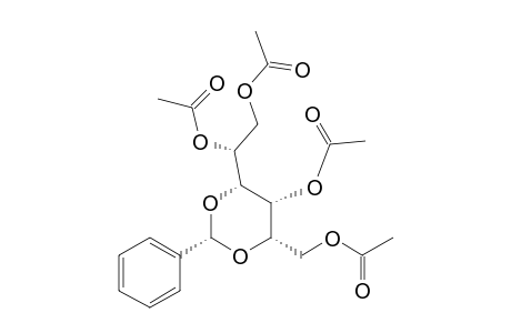 D-Glucitol, 2,4-O-(phenylmethylene)-, tetraacetate, (S)-