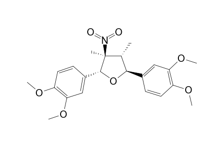 2,5-BIS-(3,4-DIMETHOXYPHENYL)-3,4-DIMETHYL-3-NITROTETRAHYDROFURAN