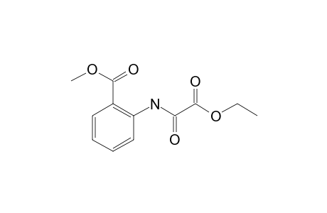 Benzoic acid, 2-[(ethoxyoxoacetyl)amino]-, methyl ester