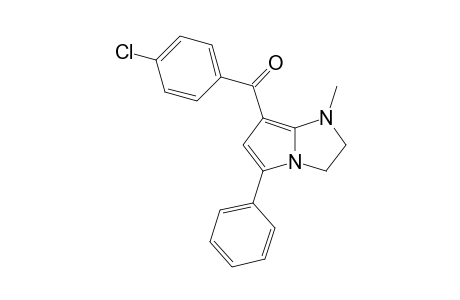 7-(4-Chlorobenzoyl)-1-methyl-5-phenyl-2,3-dihydro-1H-pyrrolo[1,2-a]imidazole