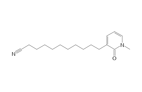 3-Pyridineundecanenitrile, 1,2-dihydro-1-methyl-2-oxo-
