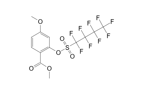 Methyl 4-methoxy-2-(perfluoro-1-butanesulfonyloxy)benzoate