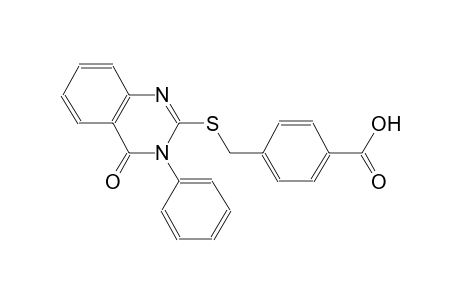 benzoic acid, 4-[[(3,4-dihydro-4-oxo-3-phenyl-2-quinazolinyl)thio]methyl]-
