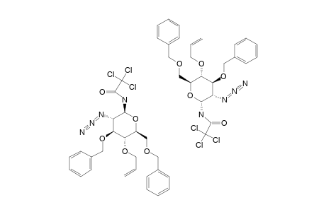 N-(4-O-ALLYL-2-AZIDO-3,6-DI-O-BENZYL-2-DEOXY-D-GLUCOPYRANOSIDE)-TRICHLOROACETAMIDE