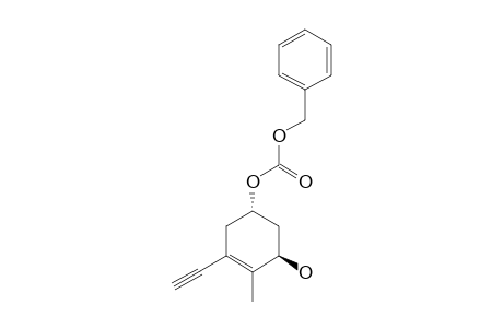 (3S,5R)-5-[(BENZYLOXY)-CARBONYL]-1-ETHYNYL-3-HYDROXY-2-METHYL-1-CYCLOHEXENE