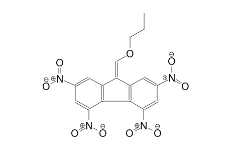 9H-fluorene, 2,4,5,7-tetranitro-9-(propoxymethylene)-