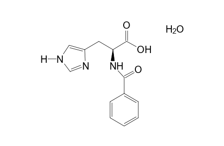 Benzoyl-L-histidine, monohydrate