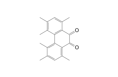 (+-)-1,3,4,5,6,8-hexamethyl-9,10-phenanthrenequinone
