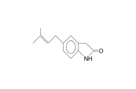 5-(3',3'-Dimethyl-allyl)-indol-2-one
