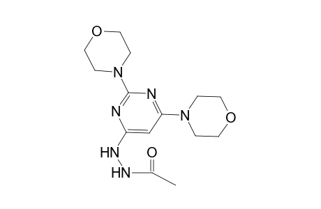 N'-[2,6-Di(4-morpholinyl)-4-pyrimidinyl]acetohydrazide