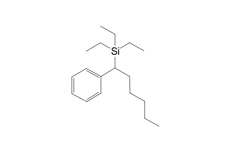 Triethyl(1-phenylhexyl)silane