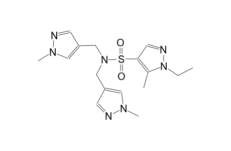1H-pyrazole-4-sulfonamide, 1-ethyl-5-methyl-N,N-bis[(1-methyl-1H-pyrazol-4-yl)methyl]-
