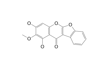 1,3-dihydroxy-2-methoxy-[1]benzoxolo[2,3-b]chromen-11-one