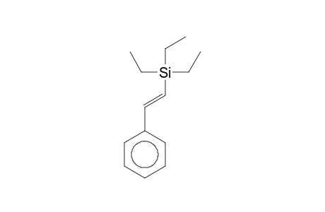 Triethyl[(E)-2-phenylethenyl]silane