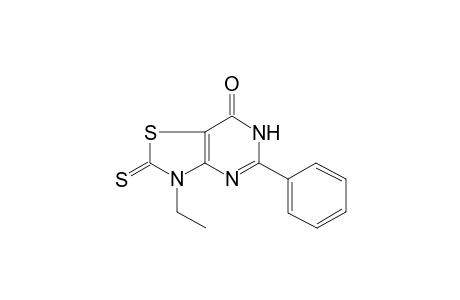 3-Ethyl-5-phenyl-2-thioxo-2,3-dihydro[1,3]thiazolo[4,5-d]pyrimidin-7(6H)-one