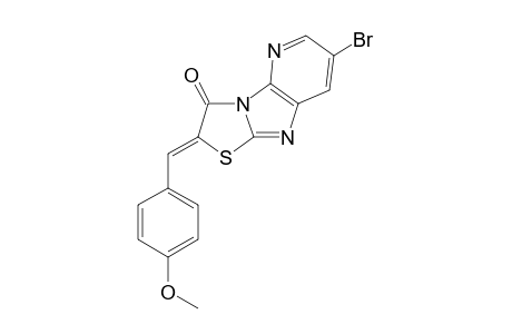 7-Bromo-2-(4-methoxy-benzylidene)-thiazolo[2',3':2,3]imidazo[4,5-b]pyridin-3-one