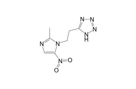 1H-Tetrazole, 5-[2-(2-methyl-5-nitroimidazol-1-yl)-ethyl]-