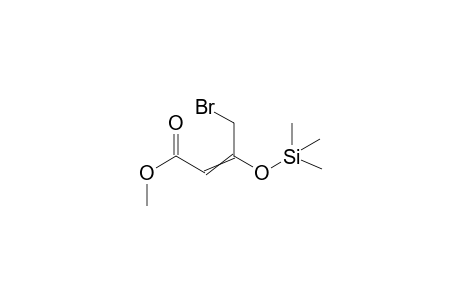 (EZ)-methyl 4-bromo-3-[(trimethylsilyl)oxy]-2-butenoate