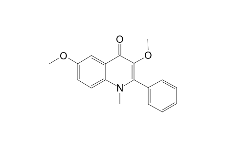 3,6-Dimethoxy-1-methyl-2-phenyl-4-quinolinone