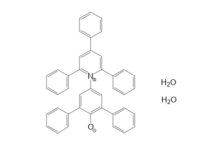 1-(3,5-diphenyl-4-hydroxyphenyl)-2,4,6-triphenylpyridinium hydroxide, inner salt, dihydrate