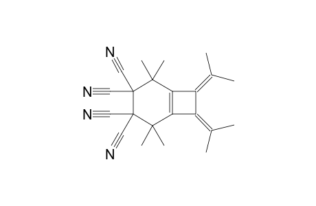 2,2,5,5-Tetramethyl-7,8-bis(1-methylethylidene)bicyclo[4.2.0]oct-1(6)-ene-3,3,4,4-tetracarbonitrile