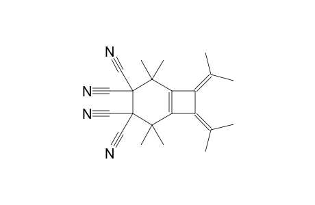 Bicyclo[4.2.0]oct-1(6)-ene, 3,3,4,4-tetracyano-7,8-diisopropylidene-2,2,5,5-tetramethyl-