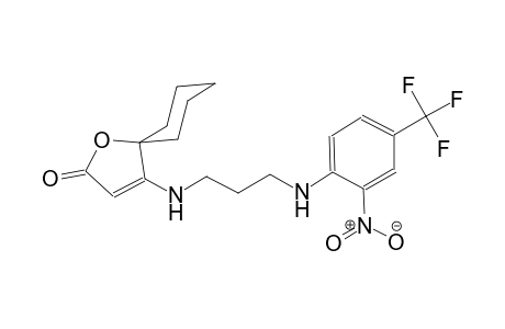 1-oxaspiro[4.5]dec-3-en-2-one, 4-[[3-[[2-nitro-4-(trifluoromethyl)phenyl]amino]propyl]amino]-