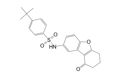 benzenesulfonamide, 4-(1,1-dimethylethyl)-N-(6,7,8,9-tetrahydro-9-oxodibenzo[b,d]furan-2-yl)-