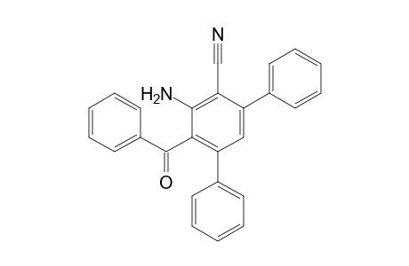 2-Benzoyl-6-cyano-3,5-diphenyl aniline