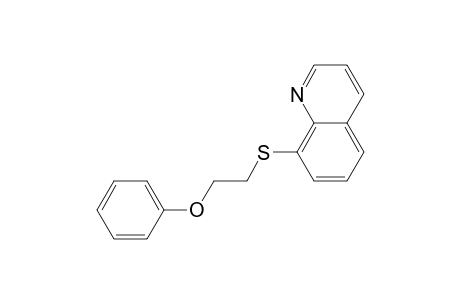 8-(2-Phenoxyethylsulfanyl)quinoline