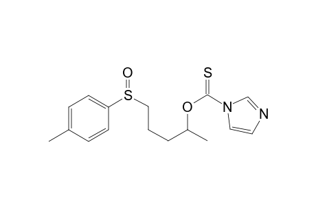 O-[1-Methyl-4-(p-touenesulfinyl)butyl] 1H-imidazole-1-carbothioate