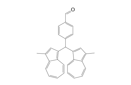 4-[bis(3-methyl-1-azulenyl)methyl]benzenaldehyde