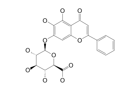 BAICALIN;BAICALEIN-7-O-BETA-D-GLUCURONIDE