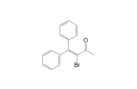 3-bromo-4,4-diphenyl-3-buten-2-one