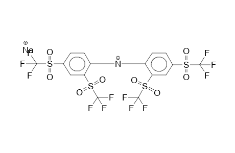 BIS[2,4-BIS(TRIFLUOROMETHYLSULPHONYL)PHENYL]AMINE, SODIUM SALT