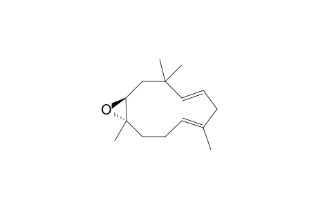 (1S,4E,7E,11S)-3,3,7,11-tetramethyl-12-oxabicyclo[9.1.0]dodeca-4,7-diene