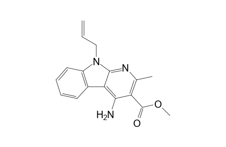 Methyl 9-allyl-4-amino-2-methyl-9H-pyrido[2,3-b]indole-3-carboxylate