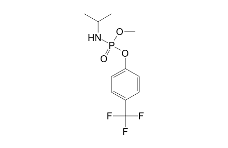 Phosphoramidic acid, (1-methylethyl)-, methyl 4-(trifluoromethyl)phenyl ester