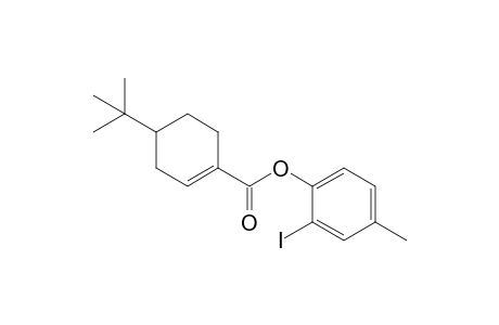 (2-iodanyl-4-methyl-phenyl) 4-tert-butylcyclohexene-1-carboxylate