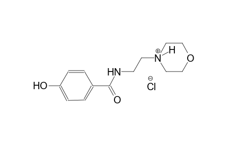 morpholinium, 4-[2-[(4-hydroxybenzoyl)amino]ethyl]-, chloride
