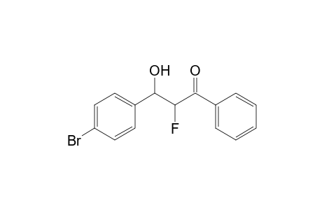 3-(4-bromophenyl)-2-fluoro-3-hydroxy-1-phenylpropan-1-one