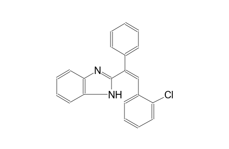 2-[(Z)-2-(2-chlorophenyl)-1-phenylethenyl]-1H-benzimidazole