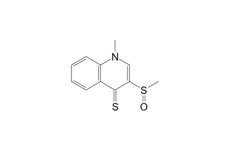 1-Methyl-3-methylsulfinyl-1,4-dihydro-4-thiooxoquinoline