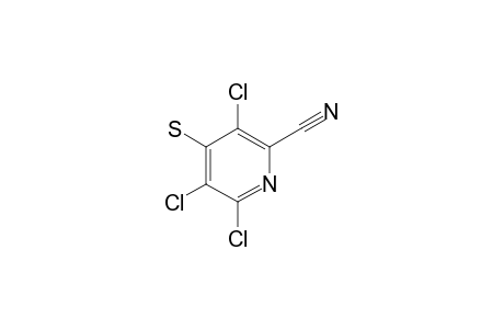 2-CYANO-4-MERCAPTO-3,5,6-TRICHLOROPYRIDINE