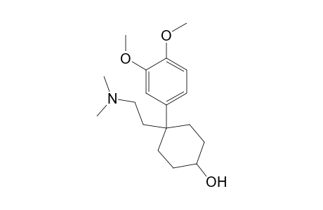 Cyclohexanol, 4-(3,4-dimethoxyphenyl)-4-[2-(dimethylamino)ethyl]-, cis-