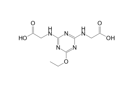 acetic acid, [[4-[(carboxymethyl)amino]-6-ethoxy-1,3,5-triazin-2-yl]amino]-
